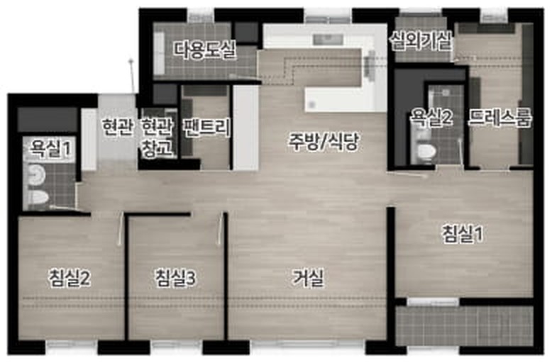 84A 평면도